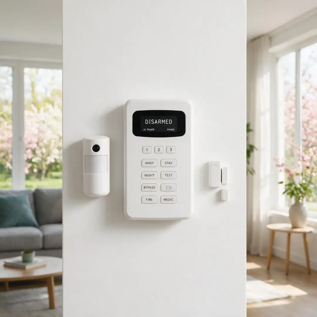Are Burglar Alarms Worth It - Burglar alarm fitted to the outside of a home